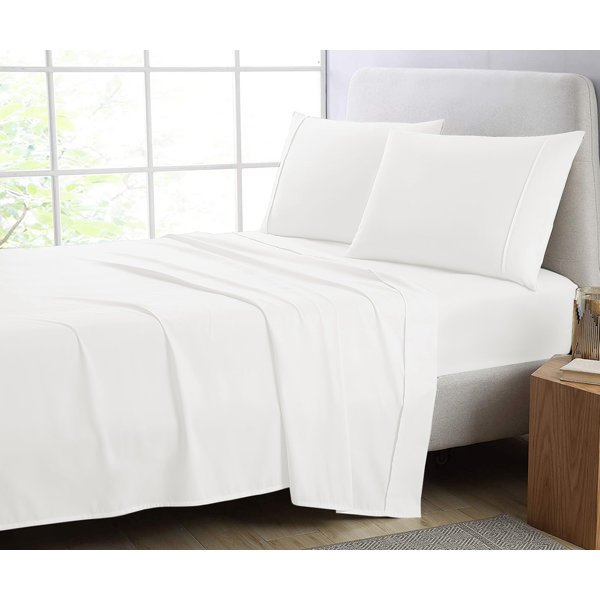 Lavish Touch 1250 Thread Count Sateen Fitted Sheet & Reviews Wayfair